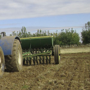 Tractor Tilling